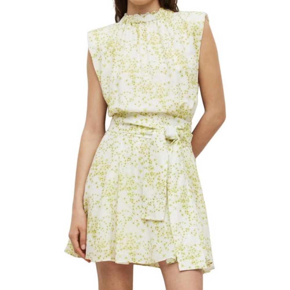 Allsaints Rhys Amanda Tie waist dress